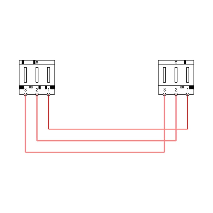 AEG kabel, deurveiligheid interlock, electronische hoofdmodule, J3,970mm 140012463018