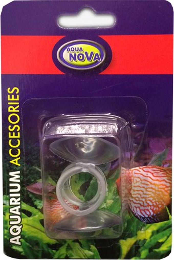 AquaNova - Zuignappen luchtslang aquarium - 16/17 mm - 2 stk.