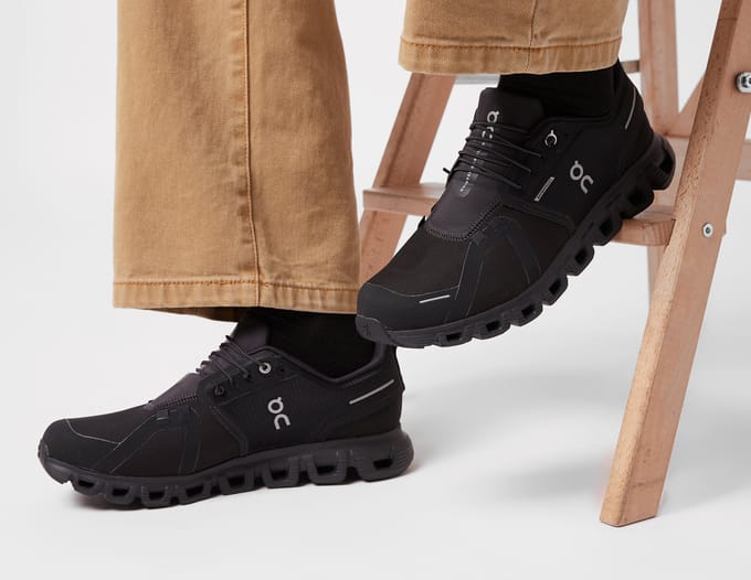ON Cloud 6 Waterdicht All Black Heren Sneakers 3MF10061043 44 gray