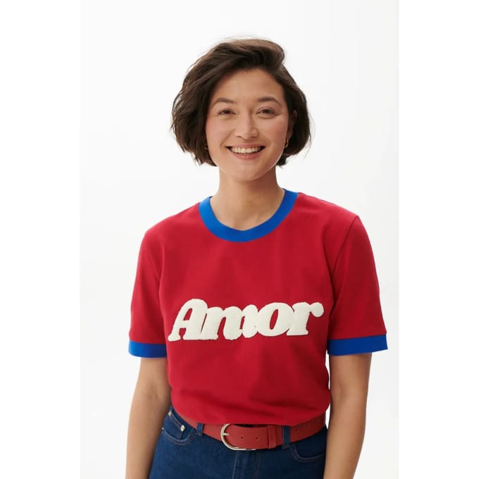 T-shirt dames She is Sunday Amor