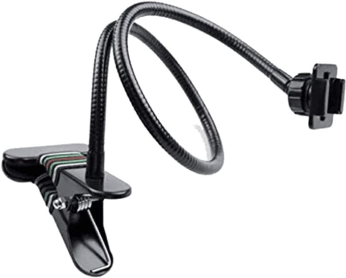 Webcam Houder - Flexibele Arm - Bureau Montage - Verstelbare Klem - 25 Inch - Zwart
