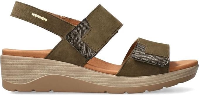 Mephisto Calie - dames sandaal - Groen - maat 37 (EU) 4 (UK)