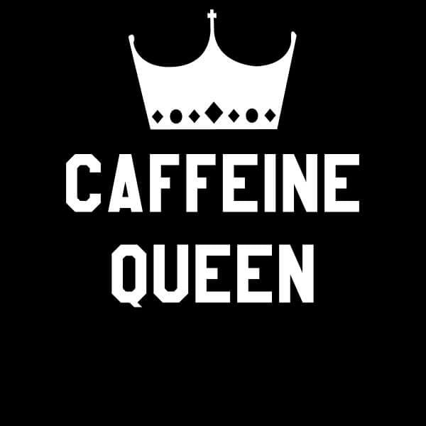 Caffeine Queen Women's T-Shirt - Black - 3XL