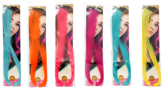 Toi-Toys Fluorescent Hairpiece 50cm - assorted