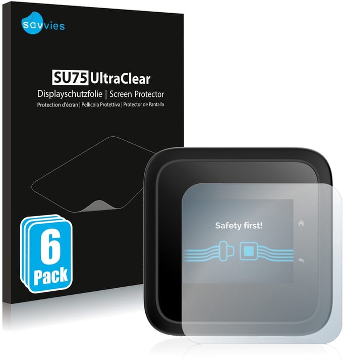 Savvies - Screenprotector voor Netgear Nighthawk M6 Pro - Folie Beschermfolie transparant 6 Stuks