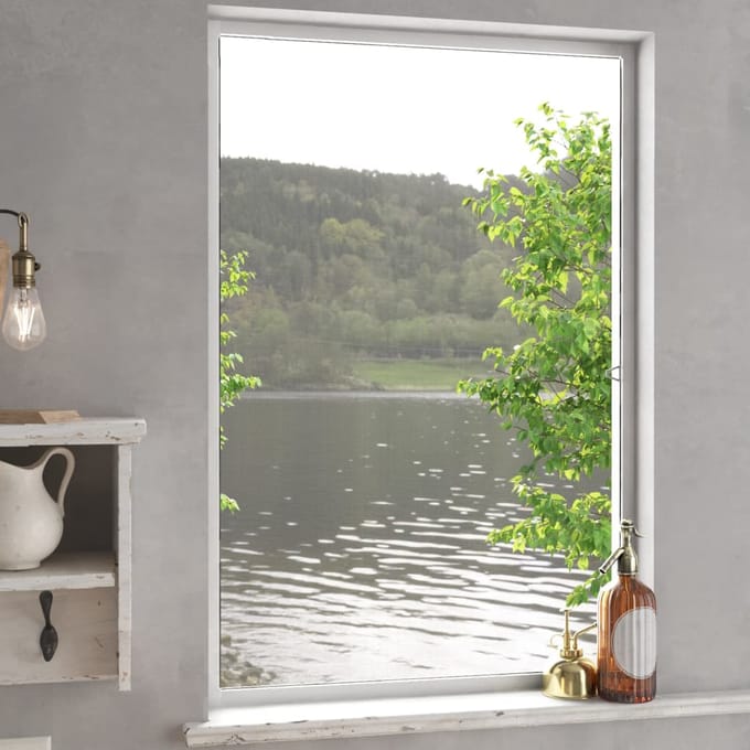 vidaXL - Raamhor - 90x120 - cm - wit
