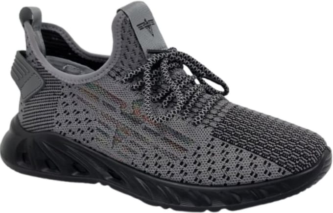Vinto® Heren Schoenen - Klittenband Sluiting - Sneakers - Rubberen Zool - Blauw - Maat 40