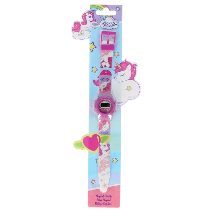 Unicorn digitaal horloge