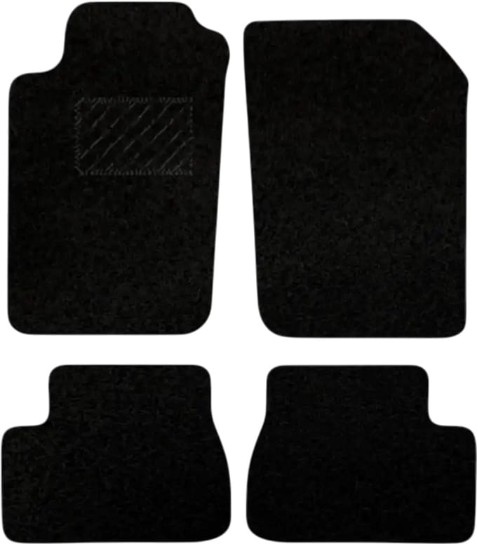Automatten Peugeot 206/206 CC 1998-2012 - Naaldvilt - Perfecte pasvorm - 4-delig