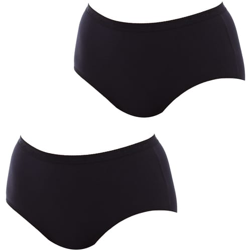 Pack-2 Bio Midi slips P0AZK vrouwen