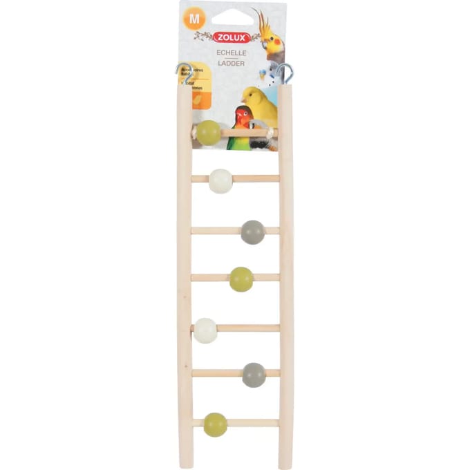 Zolux Ladder Hout 7 Treden Met Kralen