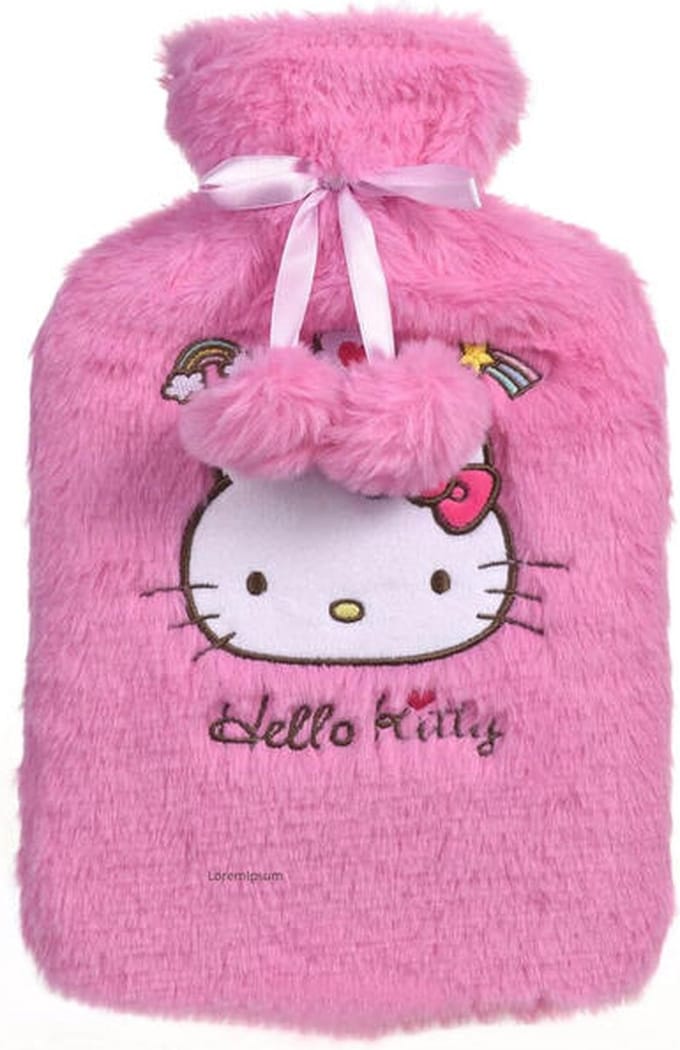 Hello Kitty Warmwaterkruik 1 Liter - 17.3 x 28.5 cm