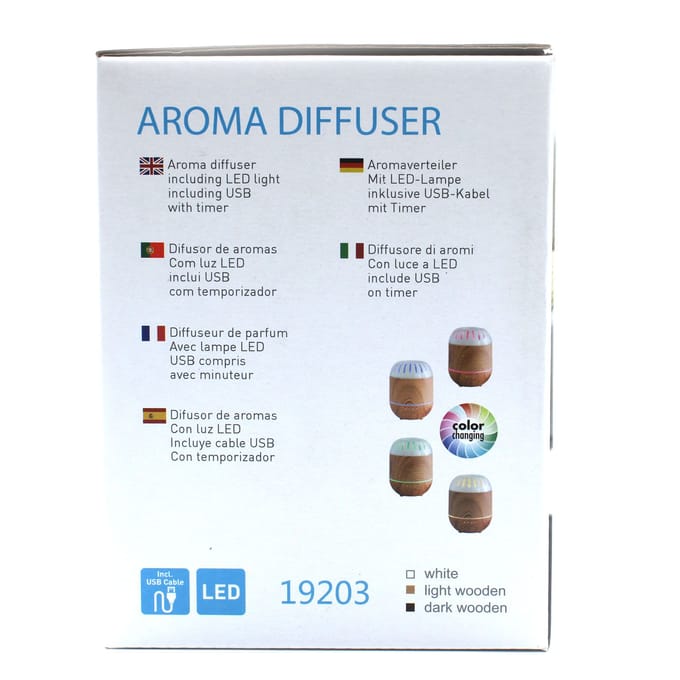 Palermo Verstuiver - USB - Kleurwissel - Timer