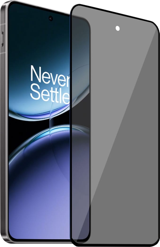 Geschikt voor OnePlus Nord 4 - Privacy Screenprotector - Beschermglas - Privé GuardCover