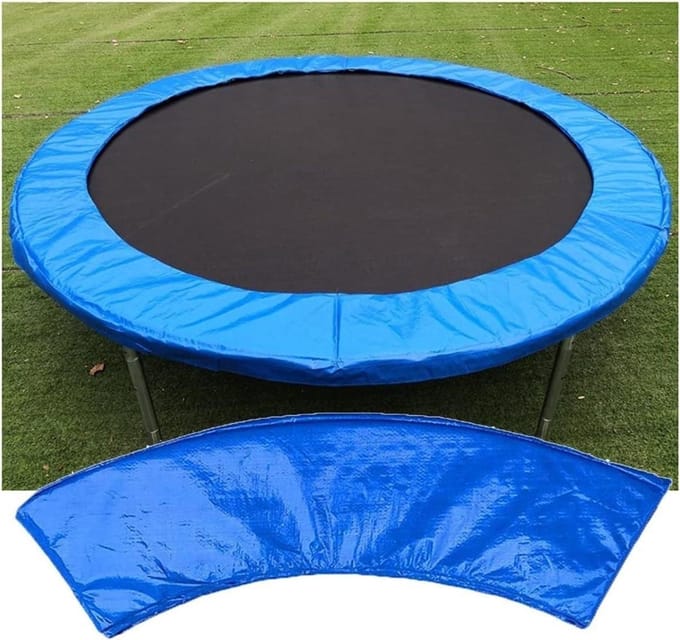 Trampoline Randkussen - Veiligheidspad - Veilig Springen - Waterdicht UV-bestendig - 12 FT - Blauw