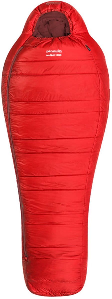 Pinguin Magma 1000 Slaapzak Rood 185 cm / Left Zipper