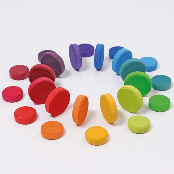GRIMMS munten regenboog classic 3 jr+