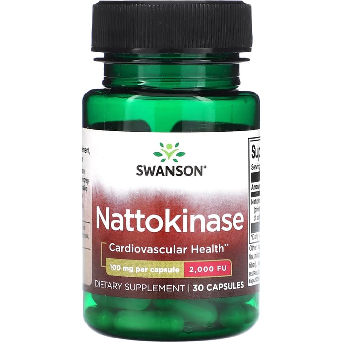 Nattokinase, 100Mg, 30 Capsules