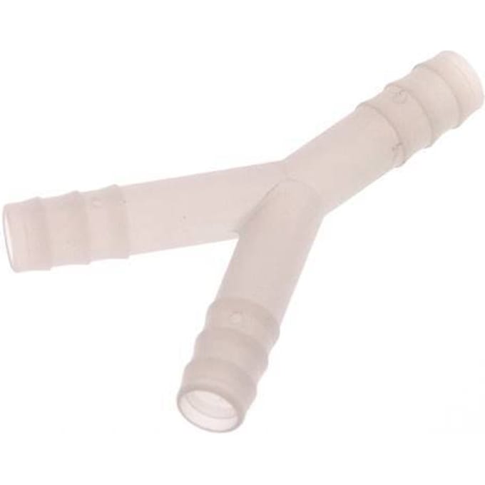 10 mm PVDF Y-Slangkoppeling