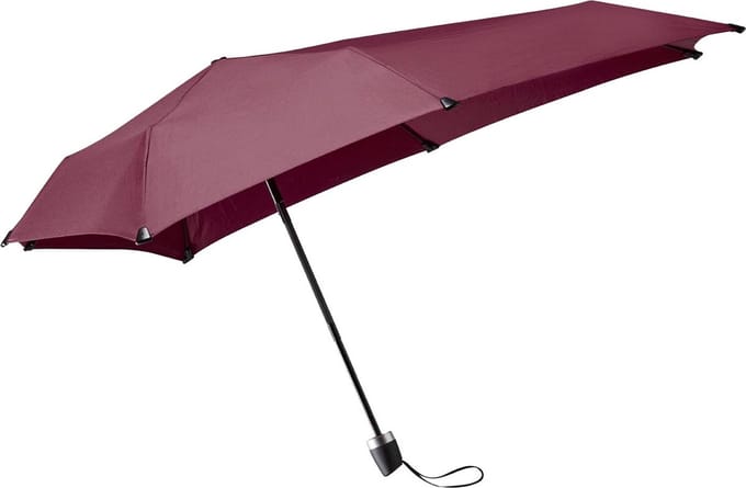 Senz Manual Opvouwbare Stormparaplu rose wine