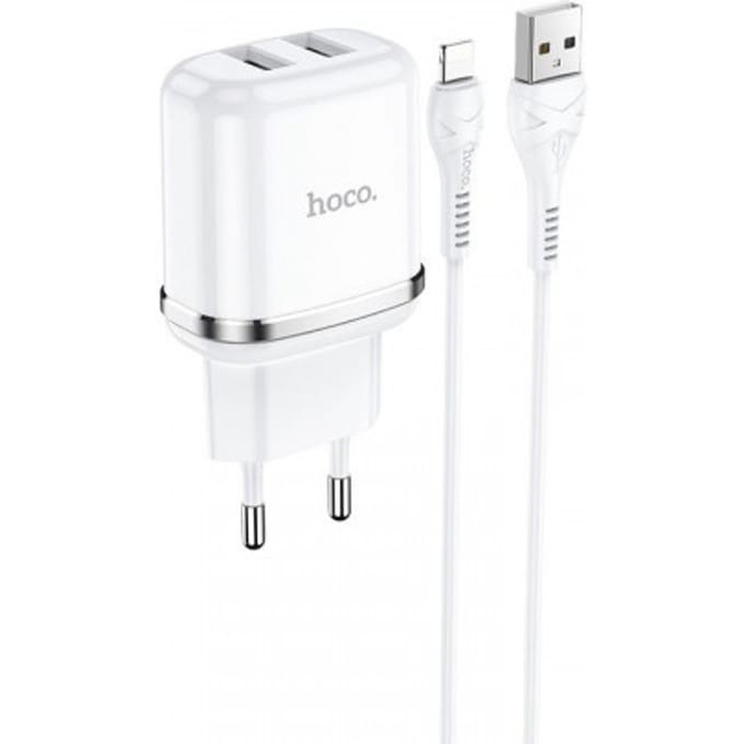 Snellader geschikt voor Apple Lightning - Super Snel Laden voor iPhone 5, 6, 7, 8, X, iPhone 12, iPhone 13, iPhone 14 - Inclusief Oplaadkabel