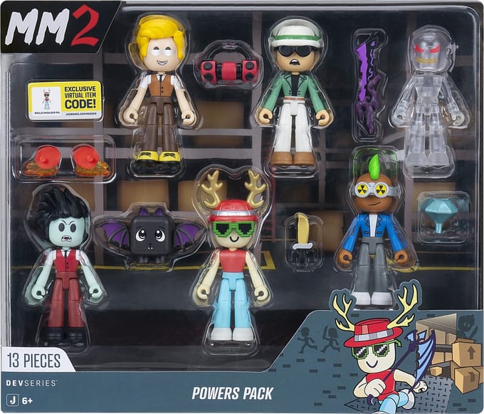 Dev Series - Murder Mystery 2 Power Multi Pack Speelfiguren & personages