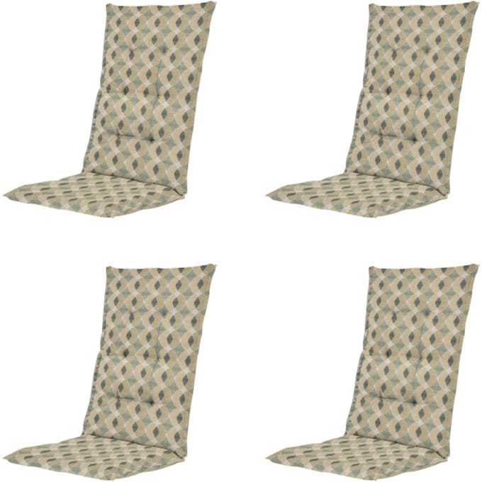 Madison kussen hoge rug rae - 123x50x5cm set van 4