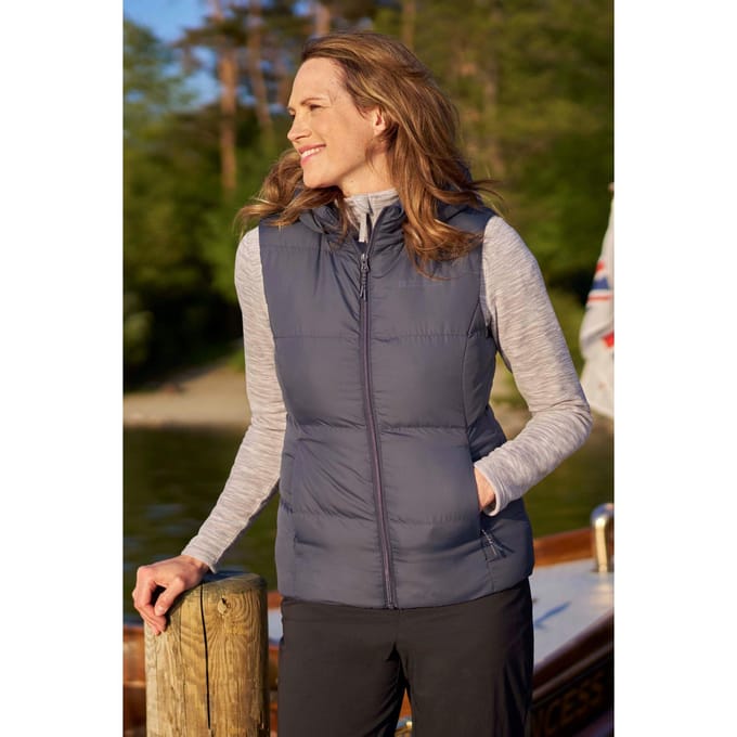 Mountain Warehouse Dames/Dames Astral II Gewatteerd Gilet (Donkergrijs)