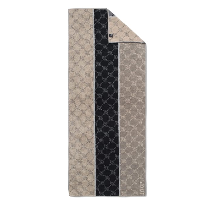 JOOP! Sauna Handdoek Cornflower Stripes Een maat, 80x200 Set van 1