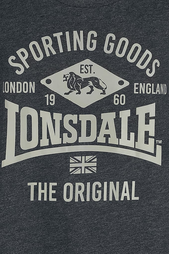 Lonsdale London Pilton Heren Tanktop - grijs - L