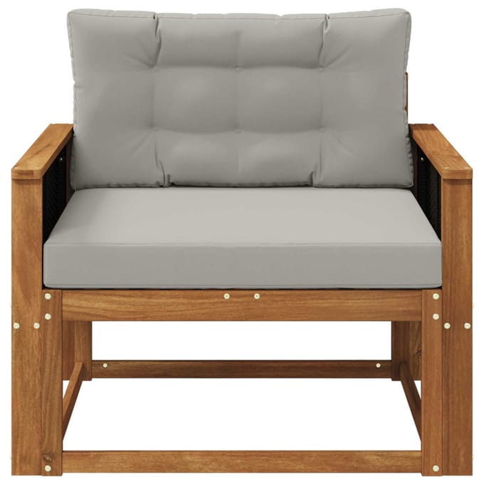 vidaXL - Buiten - Midden - Sofa - Massief - Acacia - Hout - Naturel