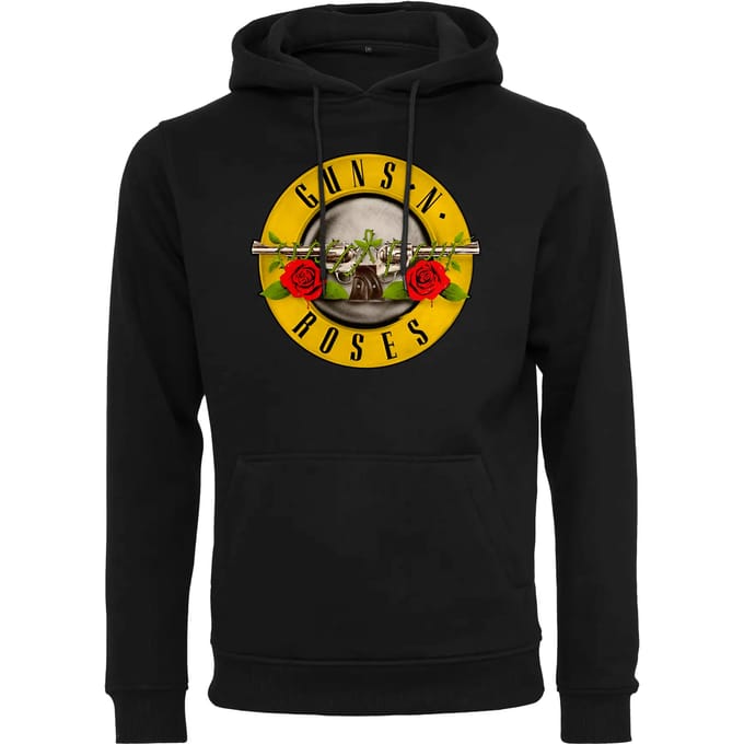 Merchcode Guns N' Roses - Guns n' Roses Logo Hoodie/trui - 5XL - Zwart
