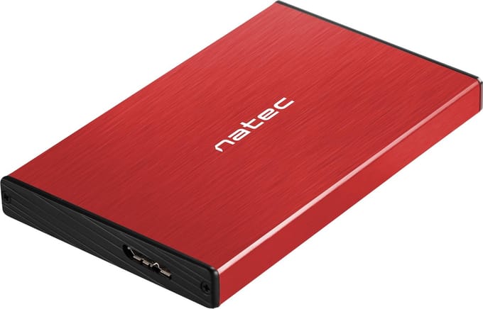 Natec Rhino GO - opslagbehuizing - SATA 6Gb/s - USB 3.0