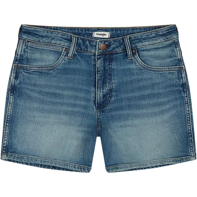 Damesshort Wrangler Boyfriend Shoreline