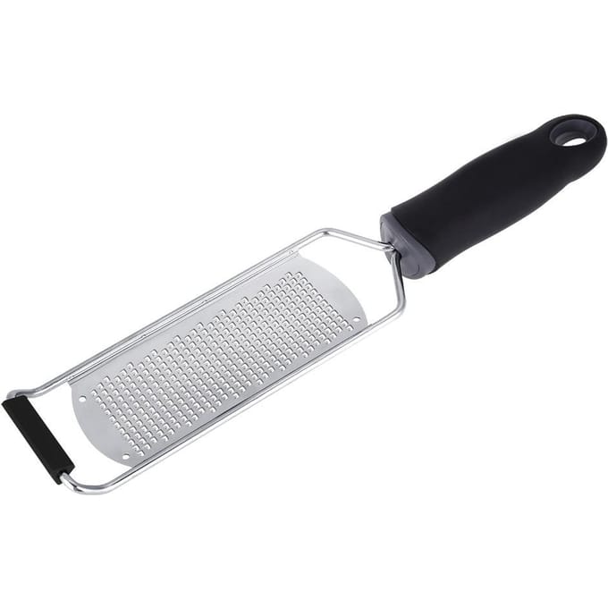 Zesteur de citron et râpe à fromage en acier inoxydable, ustensile de cuisine pour fruits, chocolat et gingembre white