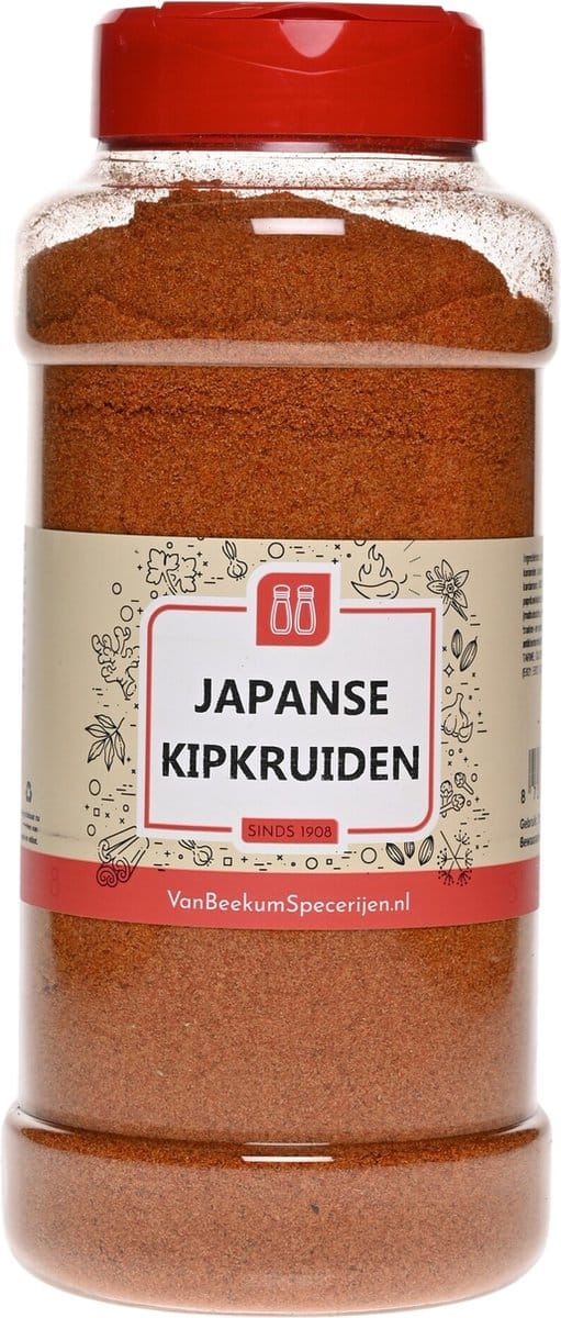 Van Beekum Specerijen - Japanse Kipkruiden - Strooibus 600 Gram