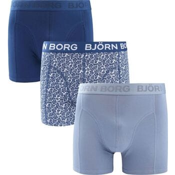 Bjorn Borg Boxers 3Pack Stretch Blauw - Maat XXL - Heren - Boxershorts