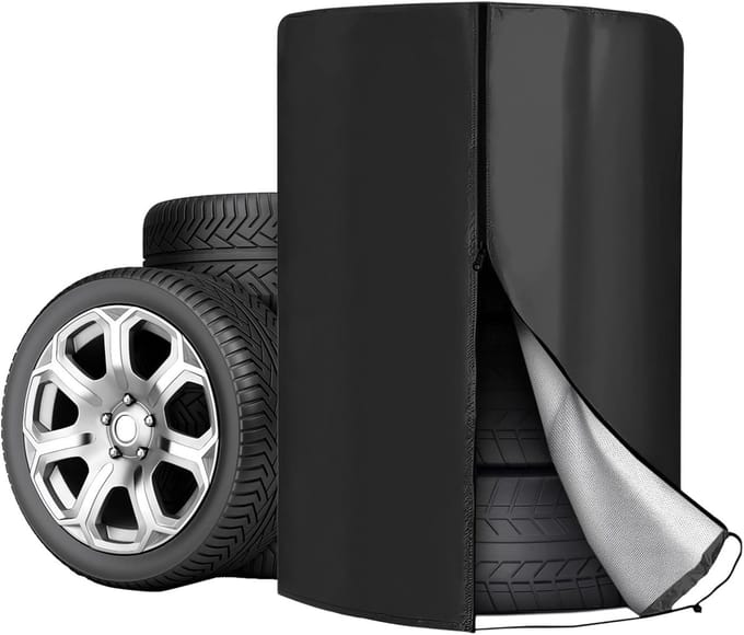 Set van 4 Universele Bandenhoezen Opslaghoes voor Auto Banden Waterdicht