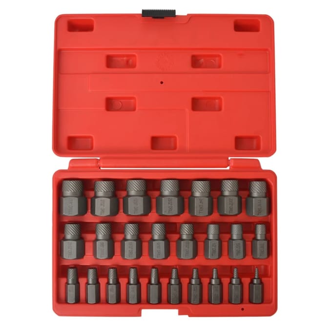 vidaXL Schroefverwijdering set 25-delig staal
