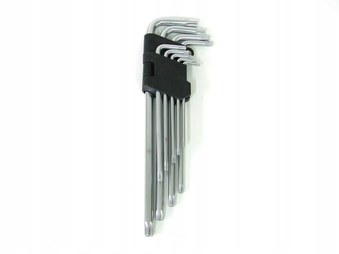 9-delige Torx Sleutelset Gebogen