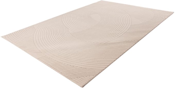 Batucci Vloerkleed - Japandi Stijl - 3D Effect - Taupe - Modern en Onderhoudsvriendelijk - Luxe Uitstraling