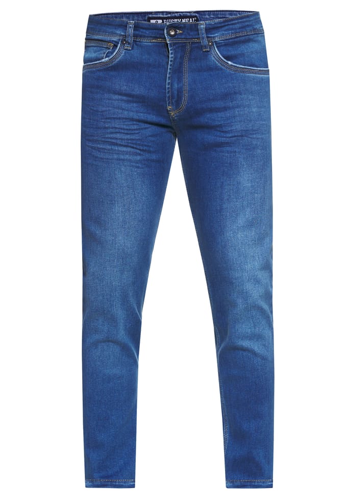 Jeansbroek "MELVIN" slim fit katoen stretch
