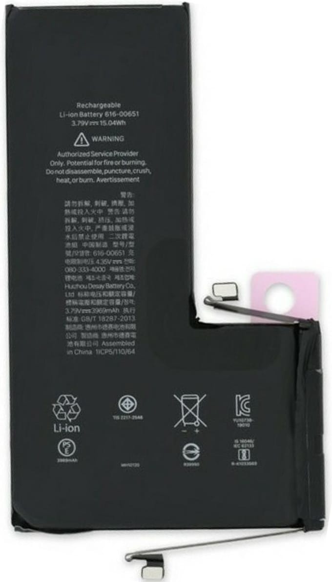 Batterij Geschikt voor iPhone 11 Pro Max – Premium – Zwart