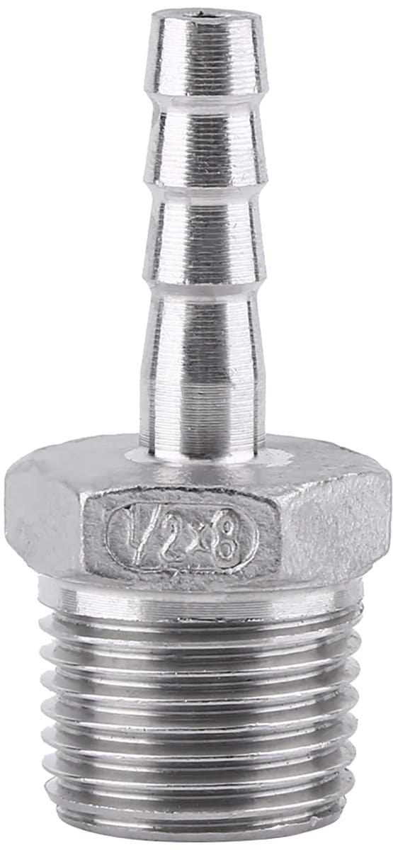 Dailygoods- Slangpilaar Roestvrij Staal Ss304 - Slangkoppeling
