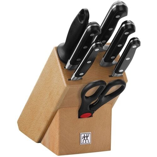 ZWILLING PROFESSIONAL S - Messenblok set - 8 stuks - Natuurlijk