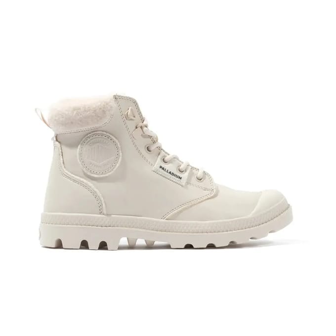 Palladium 94380-175-M Pampa Hi Snow Warm - Dameslaarzen - Amandel-Melk