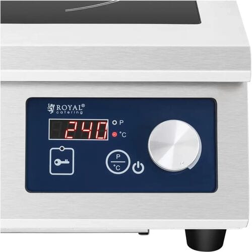 Inductieplaat - 5000 W - 33 cm - 240 °C - Royal Catering RCIC-5000