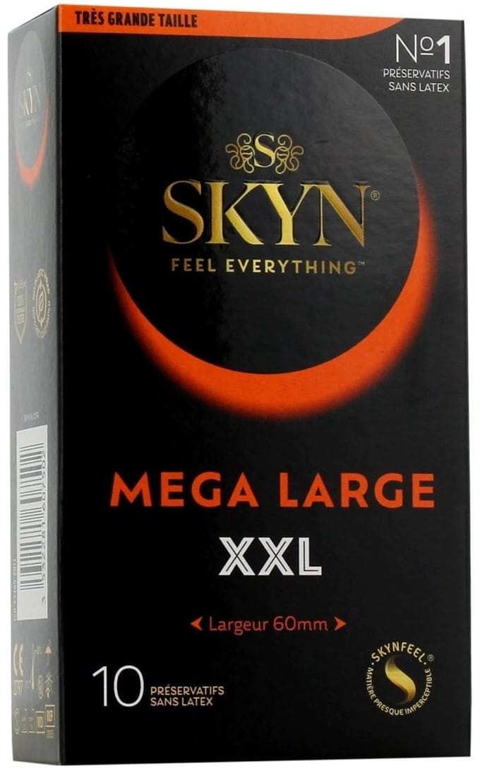 SKYN Mega Large XXL condooms (60mm) 10 condooms