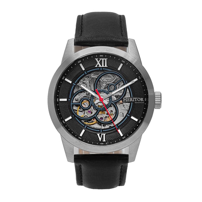 Heritor Jonas Automatic HERHR9501 Heren Horloge 43mm 10 ATM
