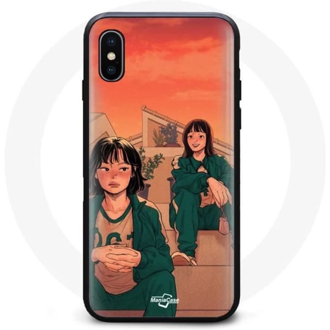 Inktvisspel iPhone XS Max hoesje Ji Yeong nr. 240 EN Kang Sae Byeok nr. 067